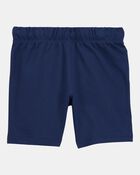 Boys Pull-On French Terry Shorts - Navy, image 2 of 4 slides