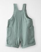 Baby Organic Cotton Gauze Shortall, image 2 of 5 slides