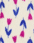 Baby Floral Sherpa Jumpsuit, image 2 of 5 slides