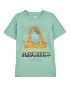 Kid Arches Short-Sleeve Graphic Tee - Green, image 1 of 3 slides