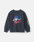 Boys Sonic The Hedgehog&trade; Pullover Sweatshirt - Navy Blue, image 1 of 3 slides