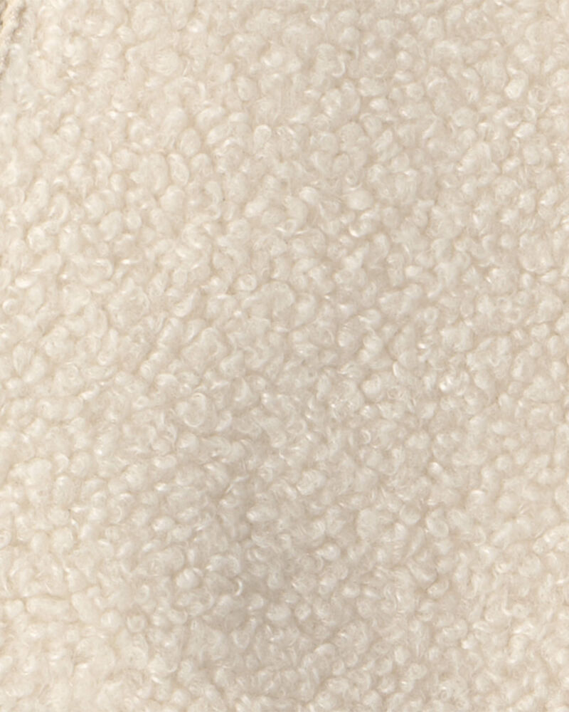B&eacute;b&eacute; - Gilet en molleton teddy recycl&eacute;, image 3 sur 3 diapositives