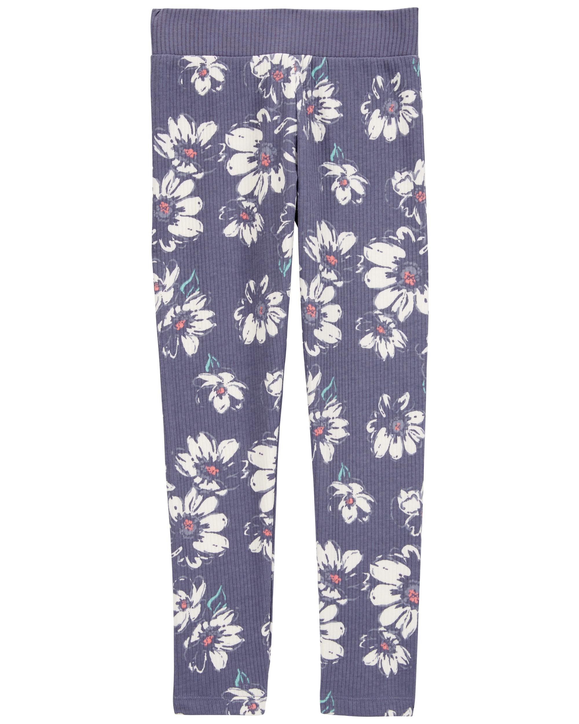 Girls floral leggings shop