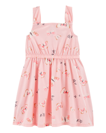 Toddler Butterfly Tank Dress, 