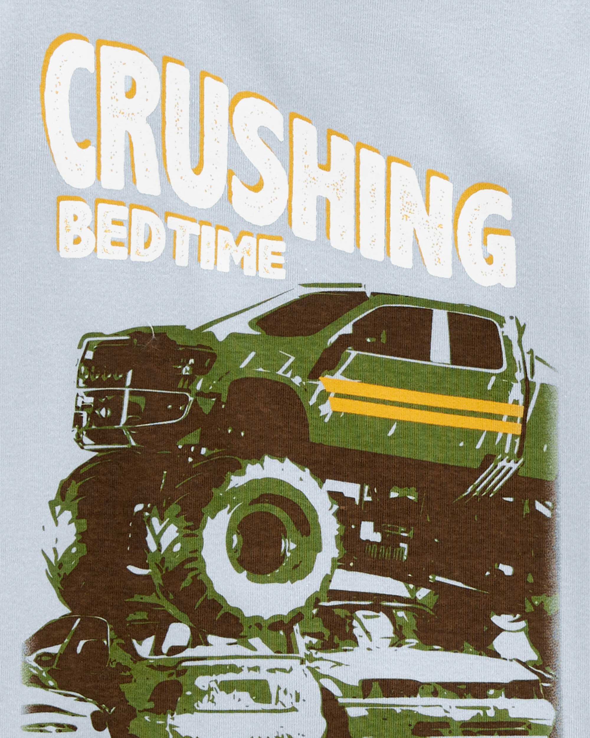 Blue Kid 4 Piece Monster Truck 100 Snug Fit Cotton Pyjamas Carter s Oshkosh Canada