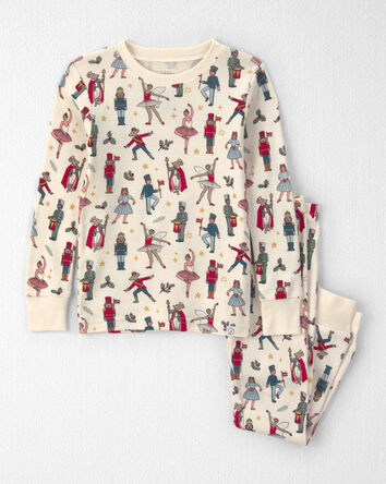Toddler 2-Piece Organic Cotton Pyjamas in Nutcracker, 