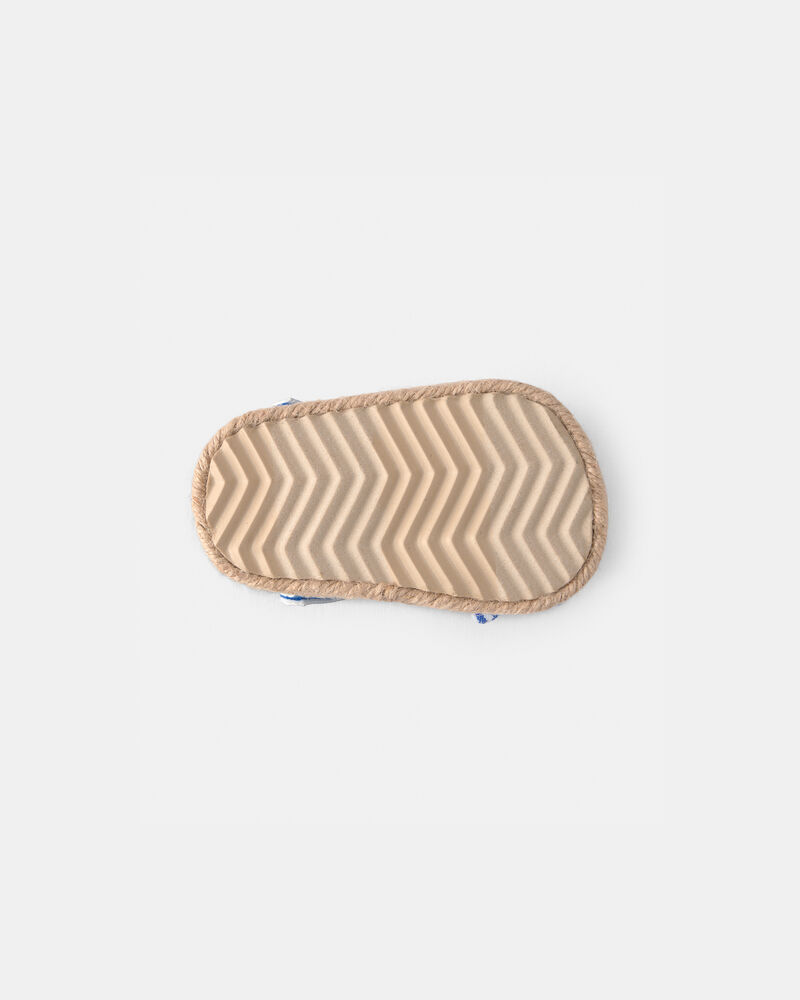 Baby Girl Striped Sandals - Blue, image 5 of 6 slides