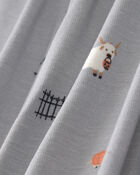 Baby Halloween PurelySoft&trade; 2-Way Zip Sleeper - Grey, image 6 of 9 slides