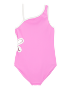 Kid 1-Piece Floral  Cut-Out Swimsuit, image 2 of 4 slides
