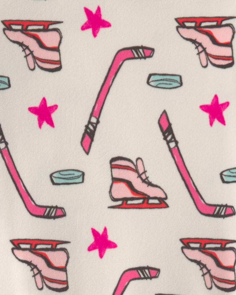 Girls 2-Piece Dreamplush Pyjama Set -Hockey, image 2 of 3 slides