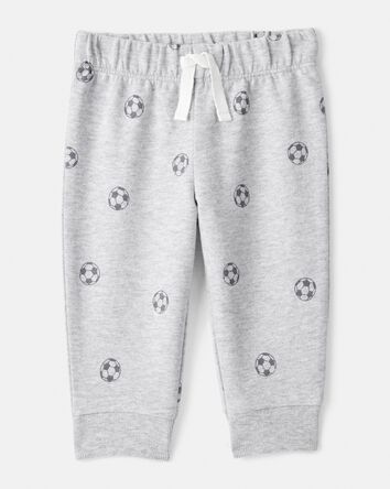 Baby Boy 2-Piece 'Just Kickin it' Soccer Bodysuit & Pant Set - Green, 