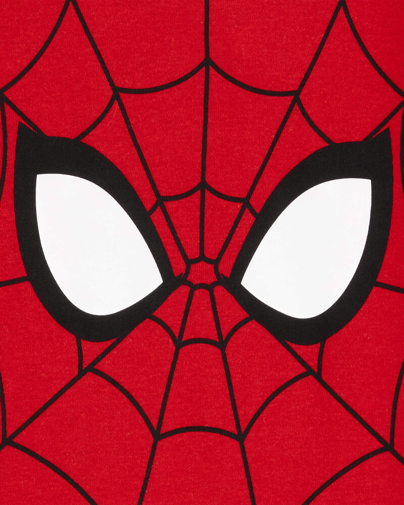 Boys MARVEL&copy;  Snug Fit Cotton 2-Piece Pyjamas - Grey/Red, image 2 of 3 slides