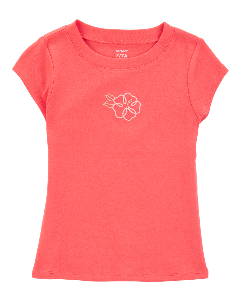 Kid Floral Graphic Tee, image 1 of 4 slides