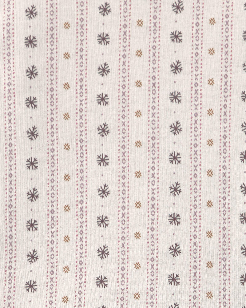 Toute-petit fille - Pyjama 2 pi&egrave;ces en coton biologique &agrave; motif ajour&eacute;, image 3 sur 3 diapositives