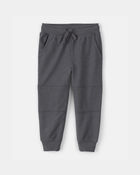 Toddler Boy French Terry Joggers - Grey, image 1 of 4 slides