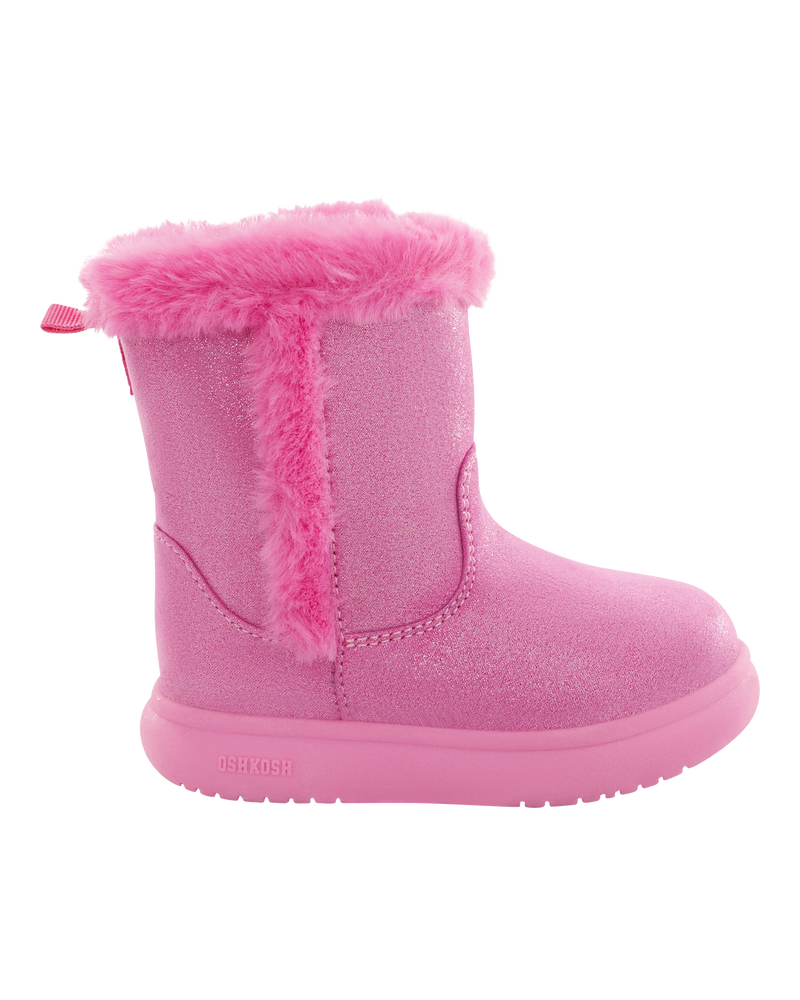Toddler Fur Lined Boots, image 2 of 6 slides