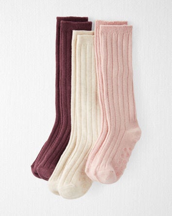 Toddler 3-Pack Knee-High Socks, 