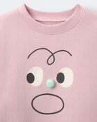 Tout-petit - Chandail &agrave; manches larges, &eacute;motions - Rose, image 7 sur 7 diapositives