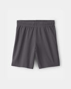 Boys Mesh Active Shorts - Grey, image 1 of 5 slides