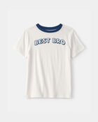 Boys 'Best Bro' Graphic Tee - Ivory, image 1 of 4 slides