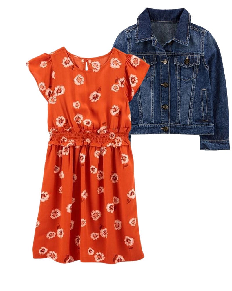 Carters jean hotsell dress