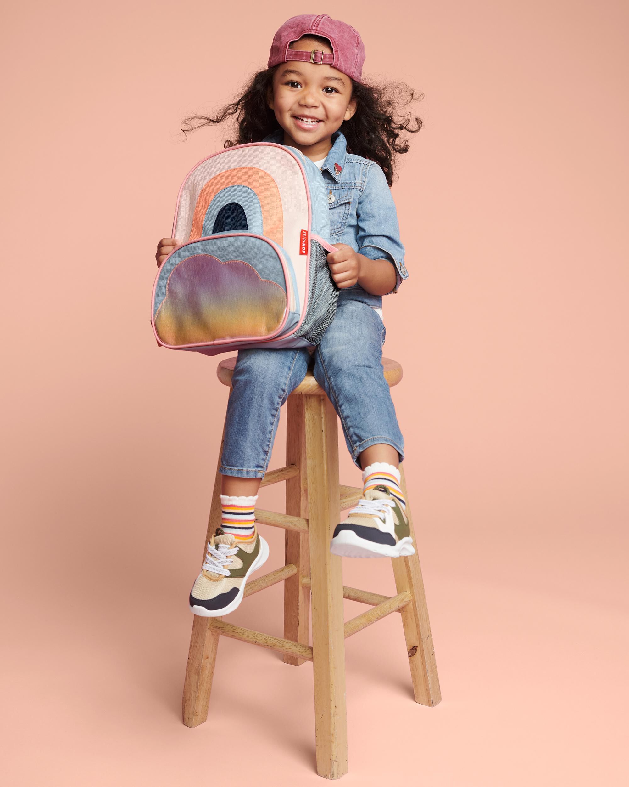 Kids rainbow hot sale backpack