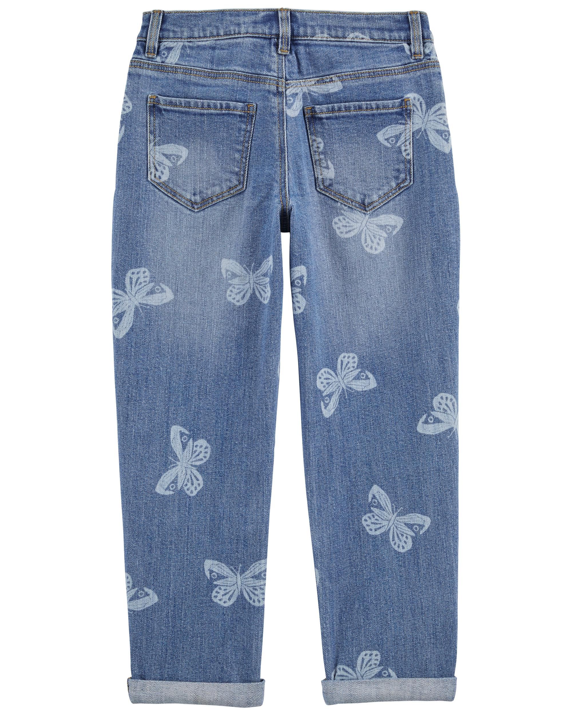 Carters stretch waist pull on jeans sales