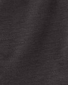 Toddler Pull-On Cotton-Blend Shorts - Black, image 5 of 6 slides