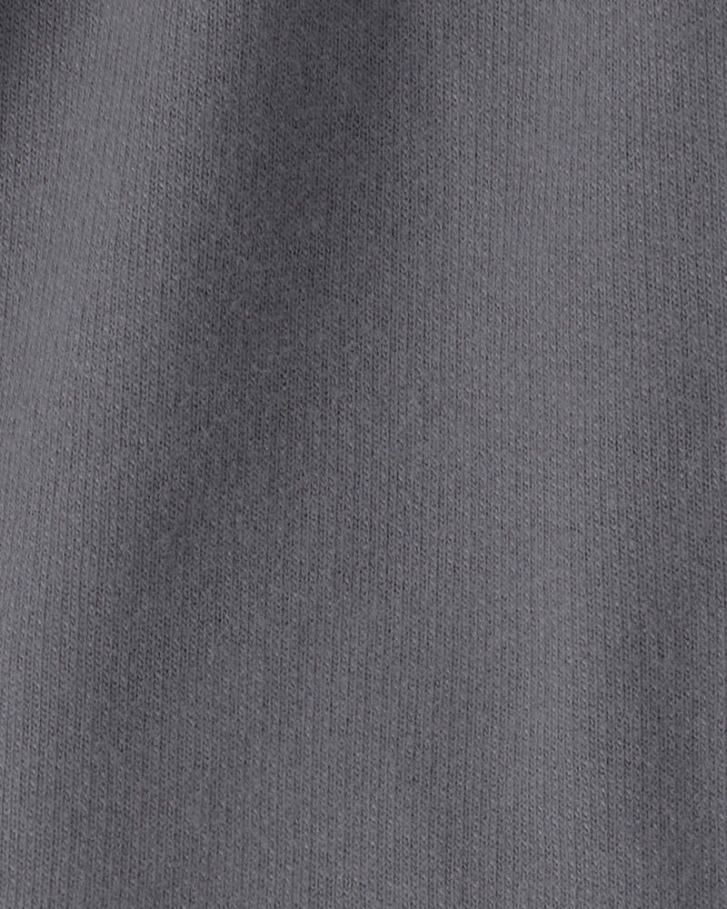 Toddler Girl French Terry Shorts - Grey, image 3 of 4 slides