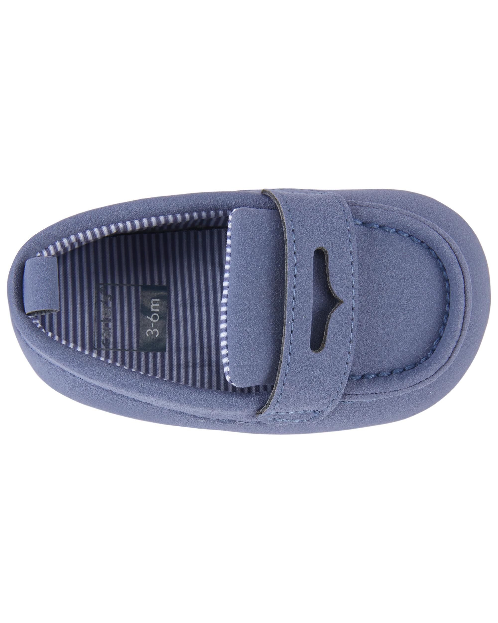 Chambray Loafer Baby Shoes