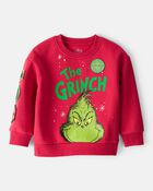 Toddler Christmas Dr. Seuss™ The Grinch Pullover Sweatshirt - Red, image 1 of 6 slides