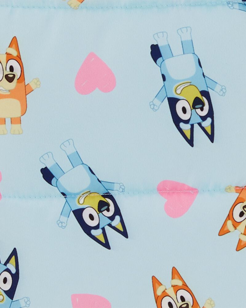 Toddler Bluey Puffer Jacket, image 3 of 3 slides