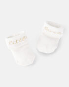 Baby 2-Pack Chick Booties, image 2 of 3 slides