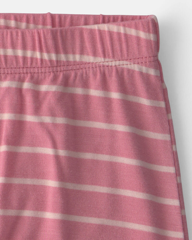 Baby Girl 2-Pack Woodland PurelySoft&trade; Pull-On Pants - Pink, image 5 of 7 slides