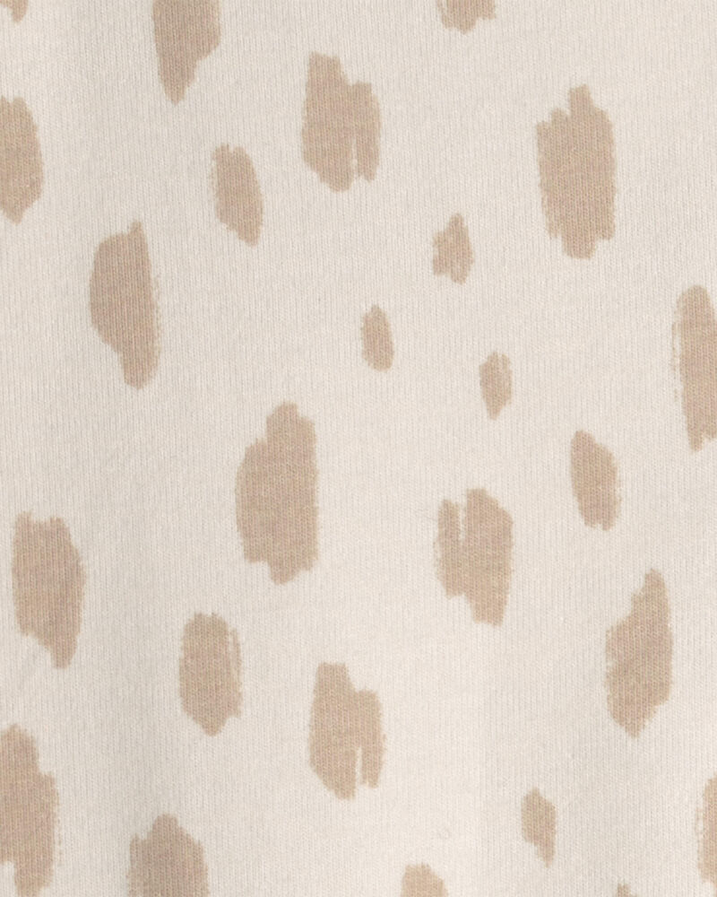 Tout-petit fille - Legging extensible &agrave; imprim&eacute; tachet&eacute; - Cr&egrave;me, image 3 sur 3 diapositives