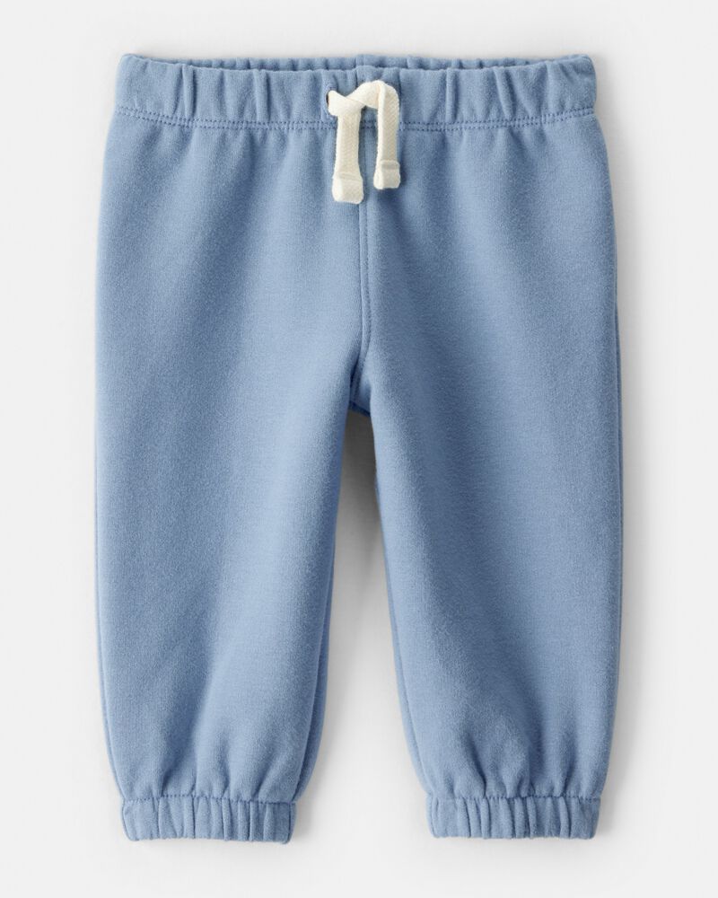 Baby Boy Fleece Pants - Blue, image 1 of 4 slides