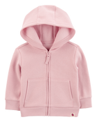 Baby Zip-Up Fleece Hoodie, image 1 of 3 slides