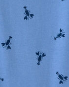 B&eacute;b&eacute; gar&ccedil;on - T-shirt &agrave; motif de homards - Bleu, image 2 sur 2 diapositives
