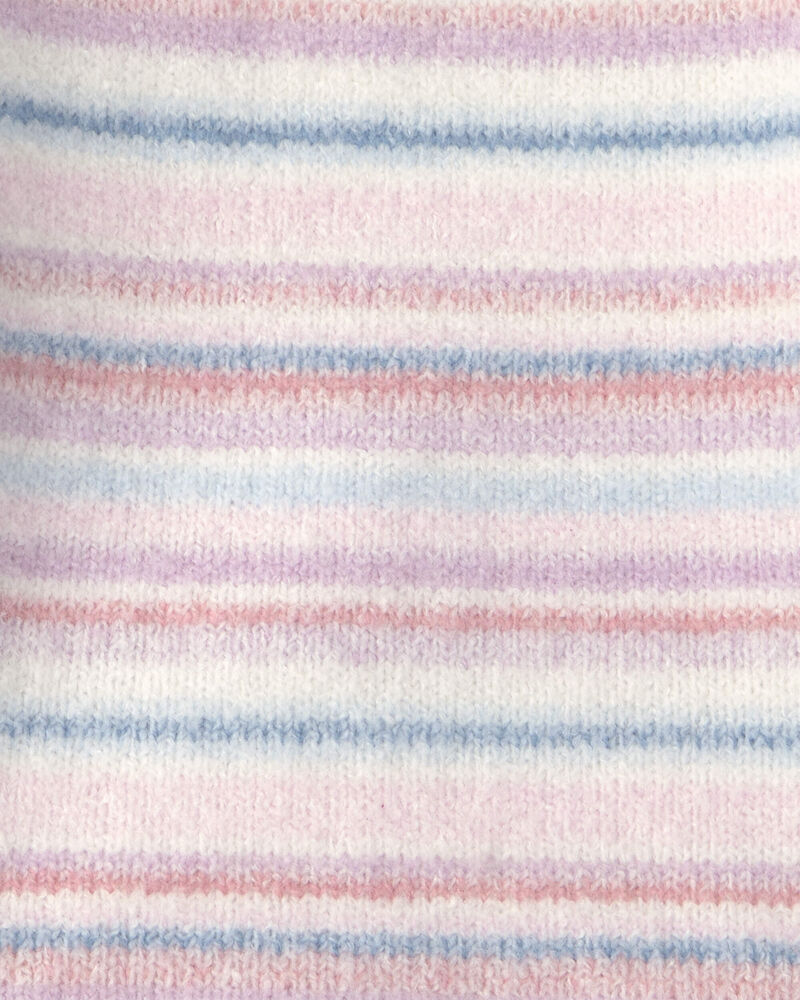 Toddler Girl Striped Sweater, image 2 of 3 slides