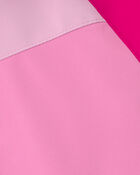 Girls Midweight Fleece Lined  Jacket- Fushia, image 3 of 3 slides