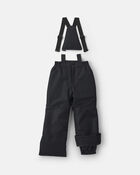 Kids Snow Pants- Black, image 2 of 5 slides