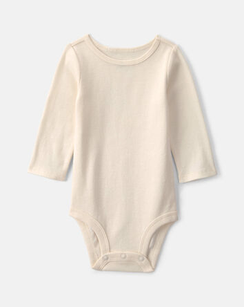 B&eacute;b&eacute; fille - Ensemble 2 pi&egrave;ces robe &agrave; motif mouton et manches longues &ndash; Rose/Cr&egrave;me, 