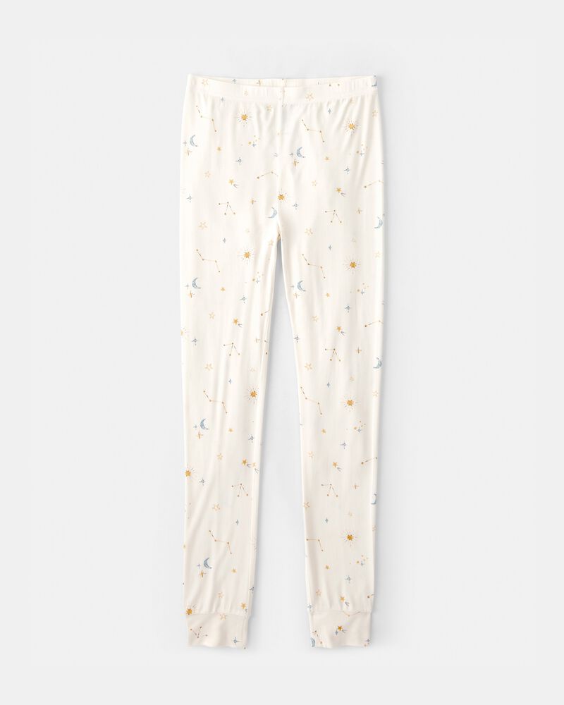Jeune - Ensemble pyjama 2 pi&egrave;ces PurelySoft, constellation - Cr&egrave;me, image 2 sur 5 diapositives