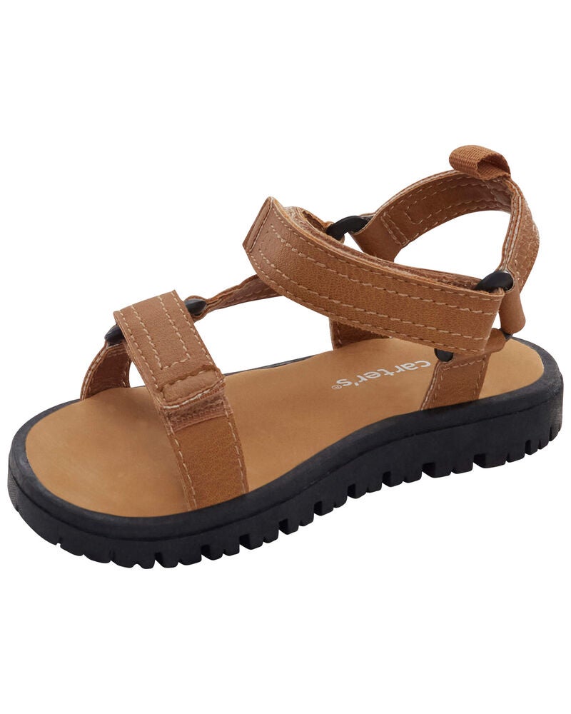 Toddler Hook & Loop Strap Sandals, image 6 of 7 slides