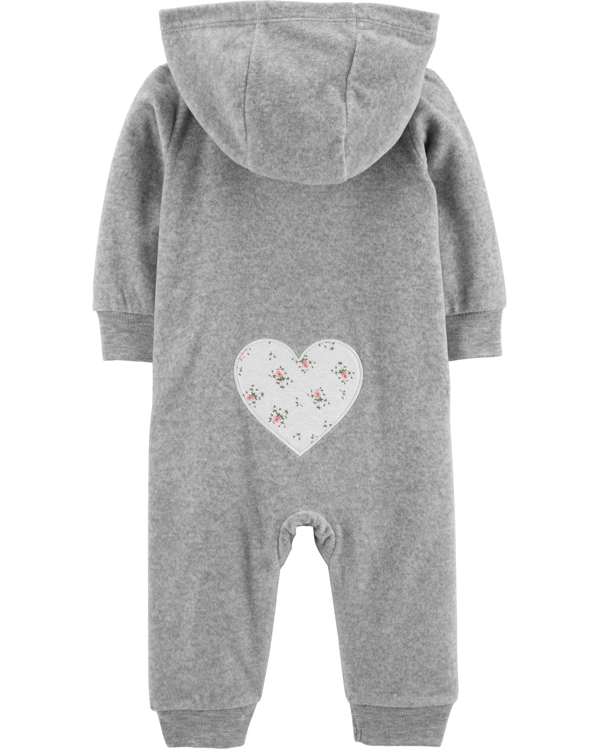Osh Kosh B/'gosh Infant Boys Dark Grey /& Blue Puffer Coat Size 12M 18M 24M