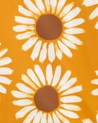 Baby Sunflower 1-Piece Half-Zip Rashguard, image 4 of 5 slides