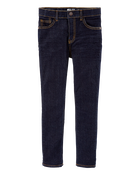 Kid Dark Wash Skinny Jeans, image 1 of 5 slides