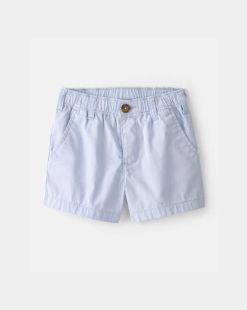Toddler Boy Twill Shorts - Blue, 