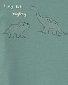 Baby Boy 4-Piece Dinosaur Outfit Set - Green/Ivory, image 5 of 8 slides
