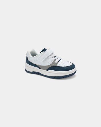 Tout-petit gar&ccedil;on - Espadrilles d&eacute;contract&eacute;es - Bleu marine/Blanc, 